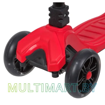 Самокат Novatrack RainBow Pro 135PRO.RAINBOW.RD20 (красный, 2020) картинка 4